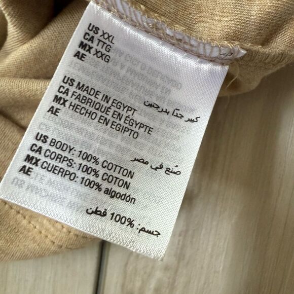 Club Room Mockneck Hang Beige XXL NWT IN PACKAGE - Picture 6 of 7